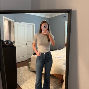 Frame Denim Le Crop Mini Boot